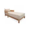 CAMASTRO LARA OUTDOOR TEKA CON ALMOHADONES 175X89 en Beige - Muebles para el exterior, Uruguay | Masinfinito Casa, vista 1 de 3