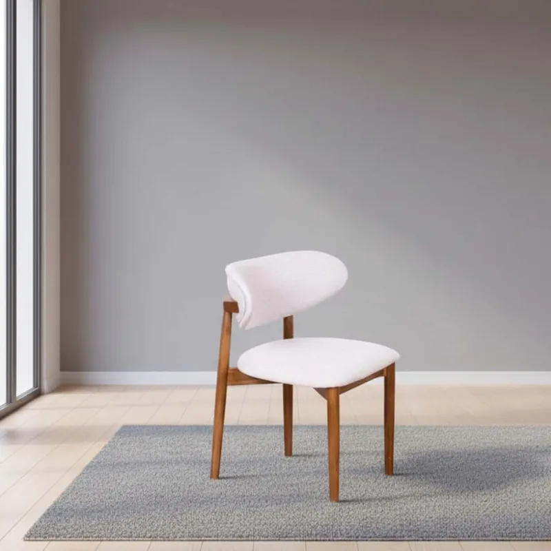 Silla De Comedor Rattan-y-madera Marron Mia Ii en Marrón - Sillas, Uruguay | Divino
