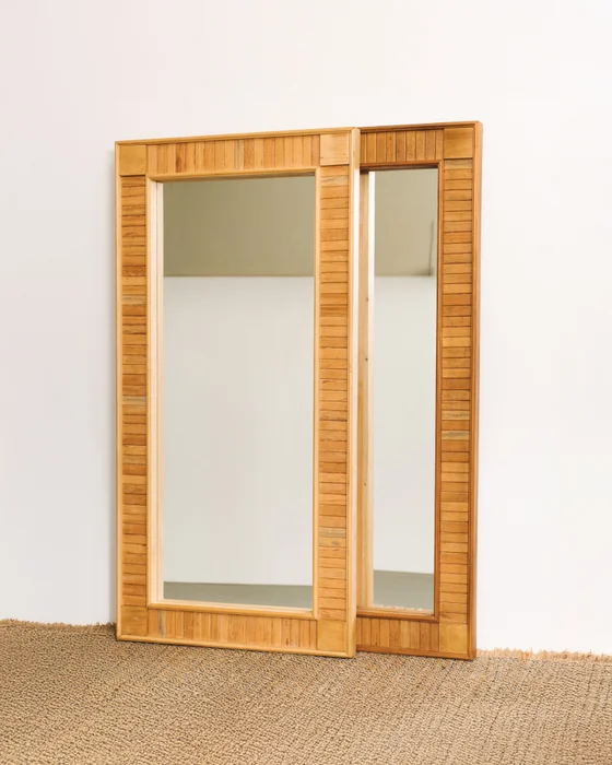ESPEJO TRAMANDAÍ 180x90 en Madera natural - Espejos, Uruguay | Fundamento Muebles, vista 2