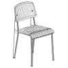 Standard Chair | Jean Prouvé en Negro - Sillas, Uruguay | Mad for Modern, vista 3 de 5