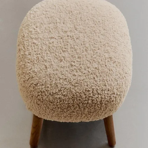 TABURETE PUFF RIZO - Sillas, Uruguay | Zara Home