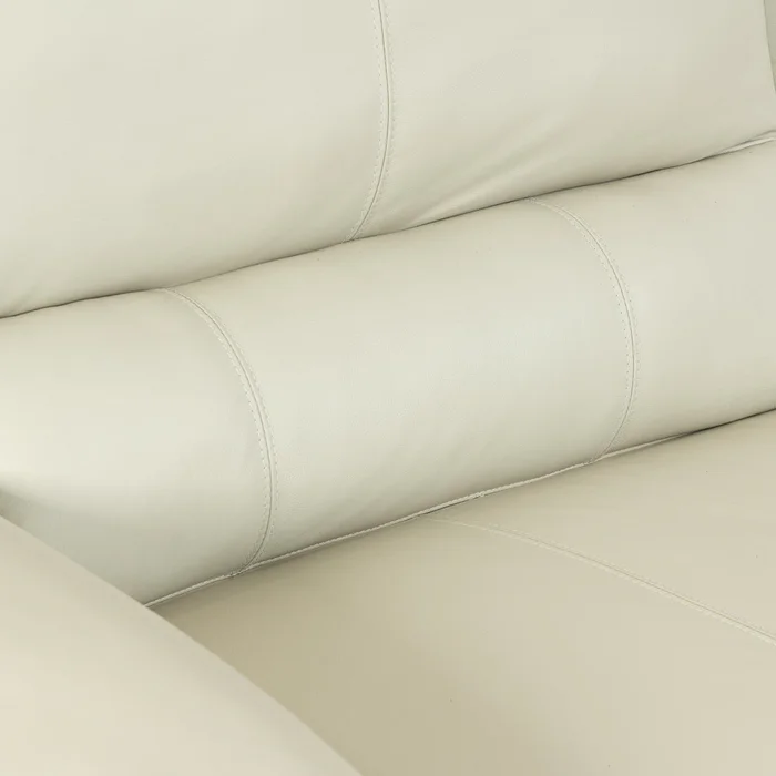 Sofa 3 Cuerpos Cuero-100-natural Natural-beige Venecia Crudo en Blanco - Sillones y sofás, Uruguay | Divino, vista 6