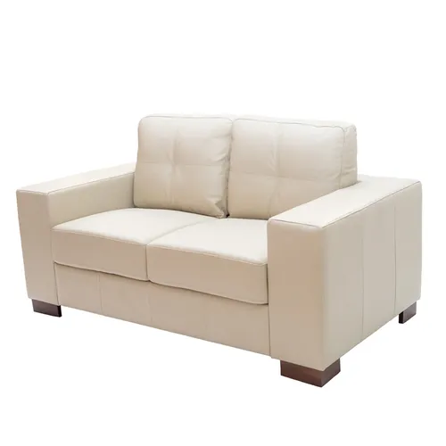 SOFA 100% CUERO - 2 CUERPOS - MODELO DOMINI - PERLA MATE en Perla - Sillones y sofás, Uruguay | Champagne Home