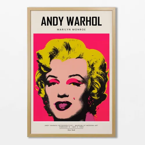 Andy Warhol - Marilyn Monroe en Multicolor - Láminas, Uruguay | La Cuadrería