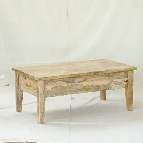 M42 Ratona elevable en Madera natural - Mesas de living, Uruguay | Victoriana
