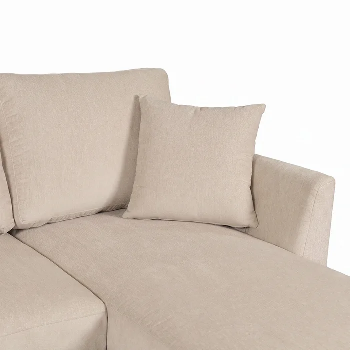 Rinconera Logan - Tela Aquaclean Sustentable - 3 cuerpos - A fabricar en Beige - Sillones y sofás, Uruguay | Nyr, vista 5
