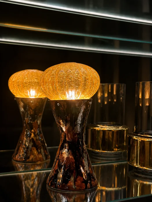 Luminaria Ámbar Noche - Lámparas de mesa, Uruguay | Maruja objetos