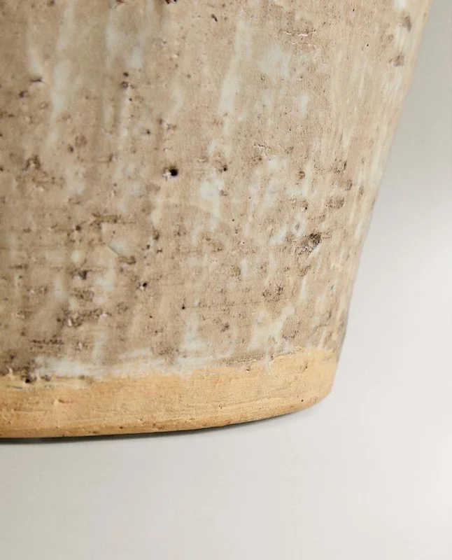 JARRÓN CERÁMICA en Beige - Jarrones, Uruguay | Zara Home, vista 4