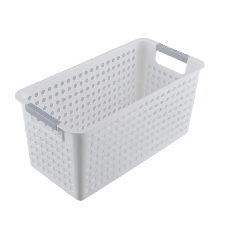 Cesto Almacenamiento Angosto Mediano en Blanco - Canastos, Uruguay | Buho Store
