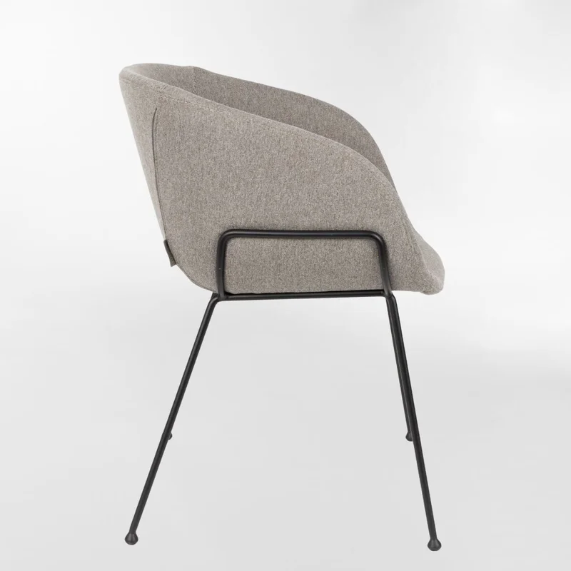 Poltrona FESTON Gris en Gris - Butacas, banquetas y puffs, Uruguay | Viasono, vista 3
