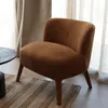 BUTACA CAMILA GAMUZA TABACO en Marrón - Butacas, banquetas y puffs, Uruguay | Masinfinito Casa, vista 1 de 2