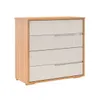 Cómoda 4 cajones - Moderna - Beige en Beige - Cómodas, Uruguay | Rústico Hogar, vista 1 de 2