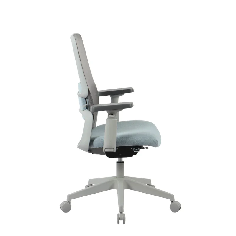 Silla De Oficina Malla-y-polipropileno Gris M2 en Gris - Sillas de escritorio, Uruguay | Divino, vista 4