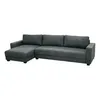 Sofá 3 Cuerpos + Chaise derecho - Tela Pet friendly gris en Gris - Sillones y sofás, Uruguay | Champagne Home, vista 5 de 5