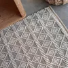 ALFOMBRA LANA ROMBOS RELIEVE CRUDO en Off-white - Textiles, Uruguay | Masinfinito Casa, vista 1 de 3