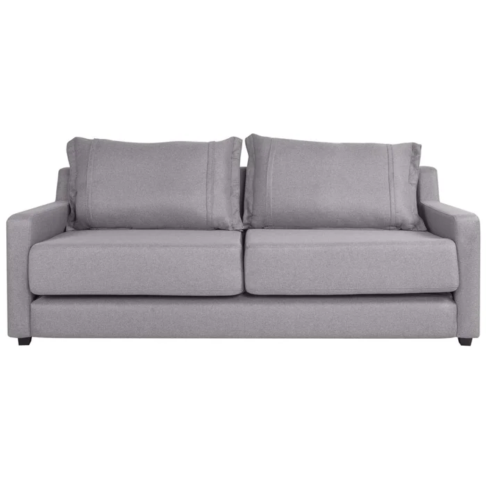 Sofá Cama Tela Gris Natura en Gris - Sillones y sofás, Uruguay | Divino, vista 3