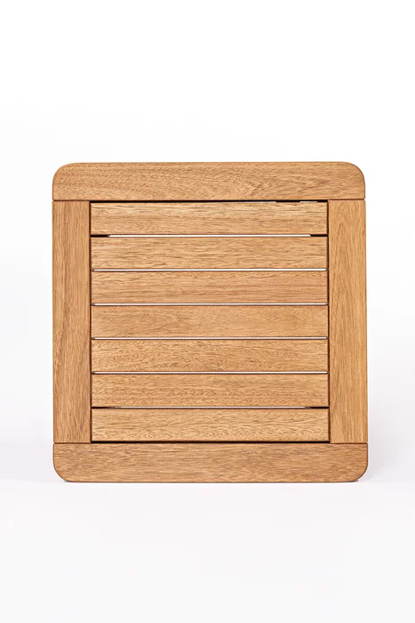 MESA DE LATERAL RECANTO 50x50x50CM JATOBA - Muebles para el exterior, Uruguay | Vinibel, vista 3