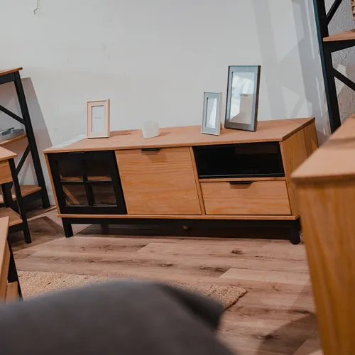 Rack Madera Maciza Línea Denver - Muebles para TV, Uruguay | Ecowood