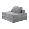 Sofá Cama 1 Cuerpo Espuma Gris Bruma en Gris - Sillones y sofás, Uruguay | Divino, vista 2 de 6