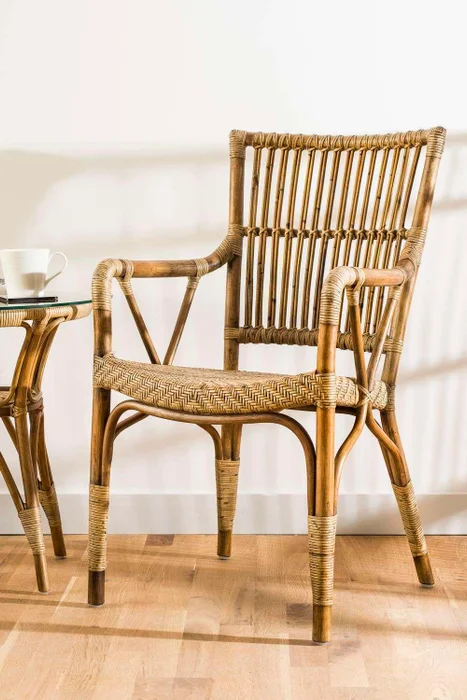 BUTACA / SITIAL PIANO - RATTAN Y BAMBOO - SIKA DESIGN en Madera natural - Sillas, Uruguay | La Iberica, vista 4