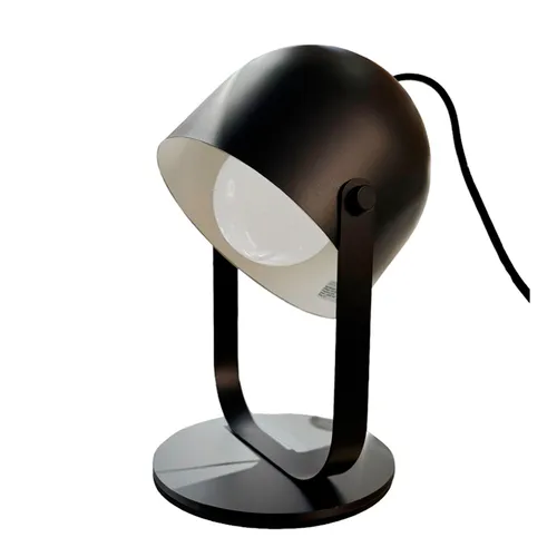 Lámpara de mesa Domo en Negro - Lámparas de mesa, Uruguay | Alta Gracia Deco