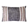 Almohadón Algodon Gris Coonor Rayas Grisoscu en Gris - Textiles, Uruguay | Divino, vista 1 de 2