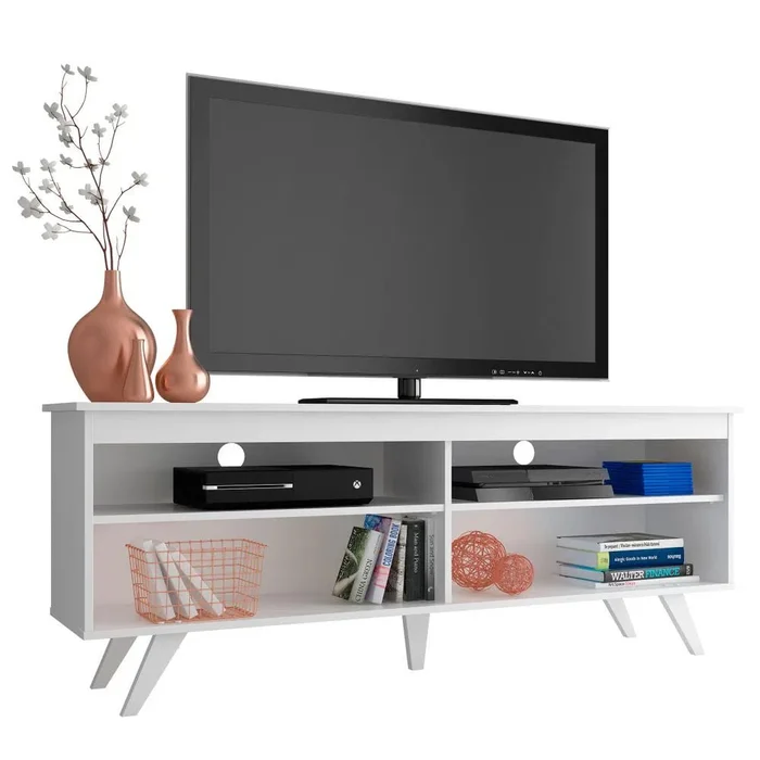 Rack tv 150cm - Udine en Blanco - Muebles para TV, Uruguay | Balton