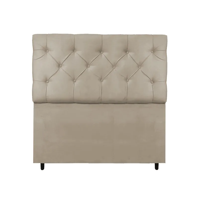 Respaldo Cabecera 2 plazas Luxo - Tela Suede - en Beige - Respaldos de cama, Uruguay | Delta Center