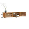 Rack Suspendido TV 175CM Ripado Riven - Madera Maciza - Muebles para TV, Uruguay | Balton, vista 5 de 11