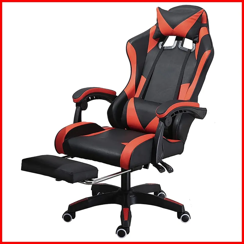 Silla Gamer con apoya pies – Gaming - Escritorios y sillas de escritorio, Uruguay | Punto Unión