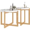 Set de mesas Upsala en Blanco - Mesas de living, Uruguay | La Cueva Muebles, vista 1 de 6
