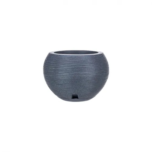MACETA 17X19CM FLORENCA SISAL EFECTO PIEDRA GRIS en Gris - Macetas, Uruguay | Decohogar