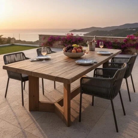 Mesa de comedor Linea Rimini en Marrón - Mesas de comedor, Uruguay | La Cueva Muebles, vista 10
