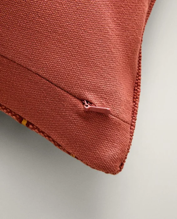 FUNDA COJÍN RAYAS en Terracota - Textiles, Uruguay | Zara Home, vista 5
