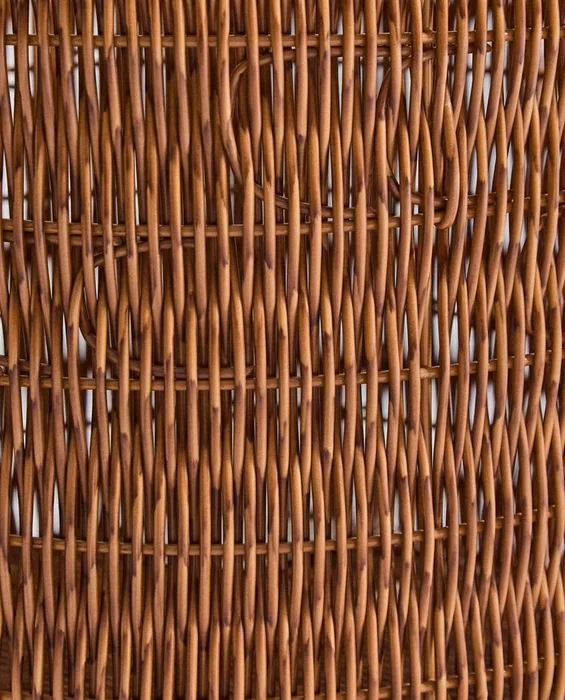 CESTA REDONDA ONDAS PLÁSTICO RECICLADO en Marrón - Canastos, Uruguay | Zara Home, vista 5