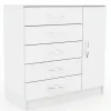 Cómoda Cajonera 5 cajones / 1 puerta en Blanco - Cómodas, Uruguay | Palermo Casa Deco, vista 2 de 6