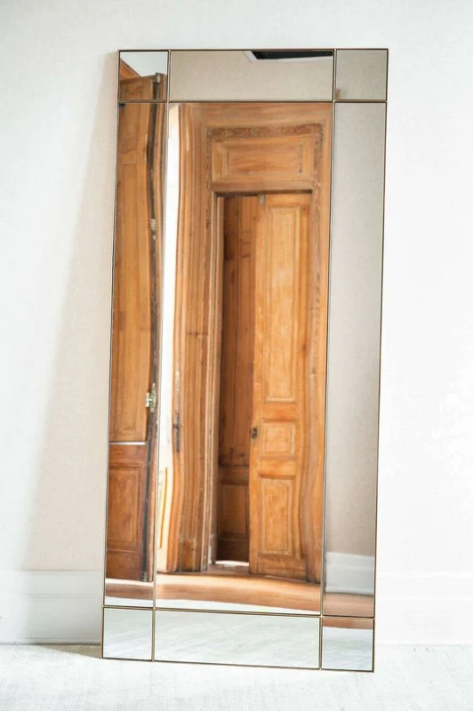 ESPEJO DE HIERRO JOSEFINA - 1.80 X 0.80 MTS en Negro - Espejos, Uruguay | La Iberica, vista 4