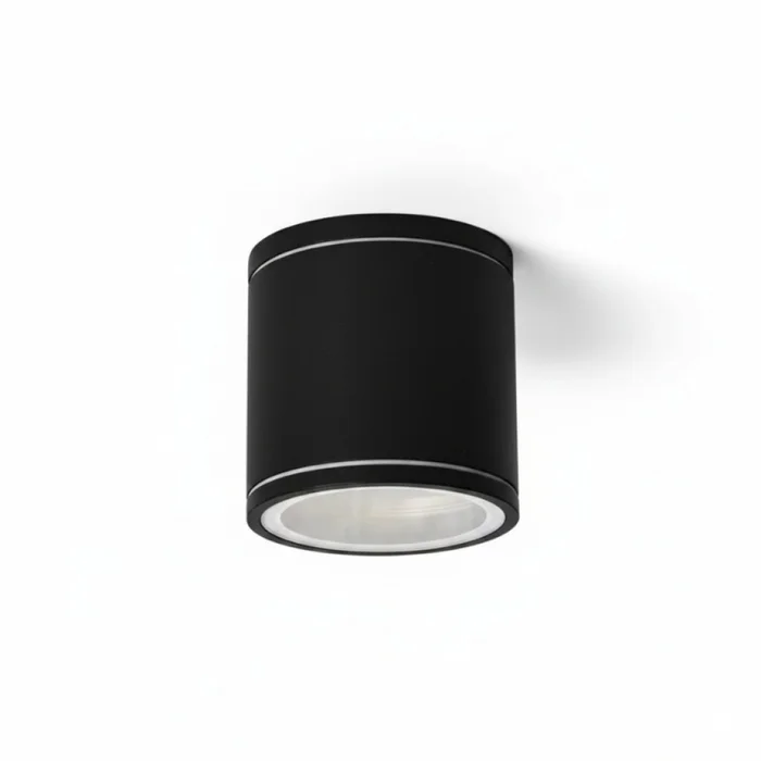 Luminaria Downlight Exterior Sardegna IP65 Negro E27 en Negro - Lámparas colgantes, Uruguay | Serlux