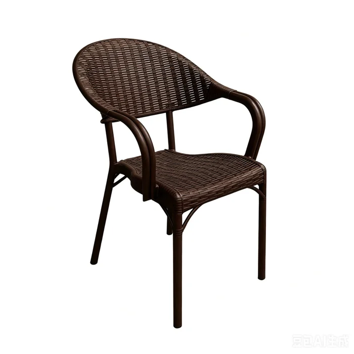 Butaca Polipropileno Marron Tulum en Marrón - Muebles para el exterior, Uruguay | Divino, vista 2