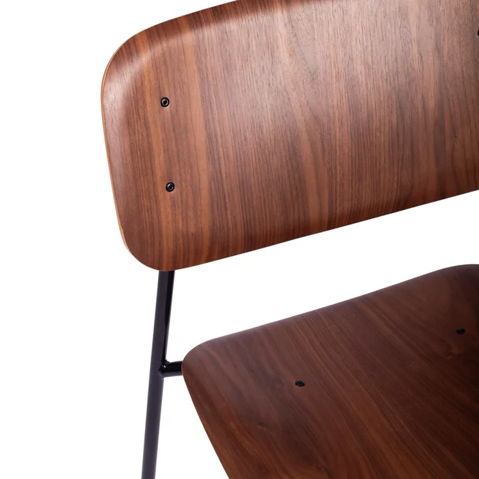 Silla De Comedor Madera-y-metal Marron O´conor Ii en Marrón - Sillas, Uruguay | Divino, vista 4