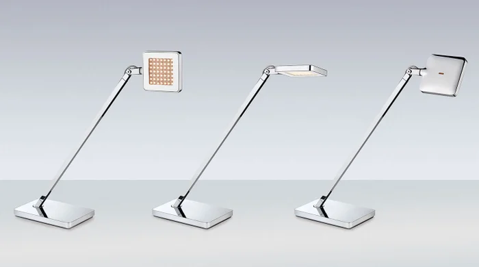 Mini Kelvin Led Cromo en Plateado - Lámparas de mesa, Uruguay | Darko Lighting, vista 3
