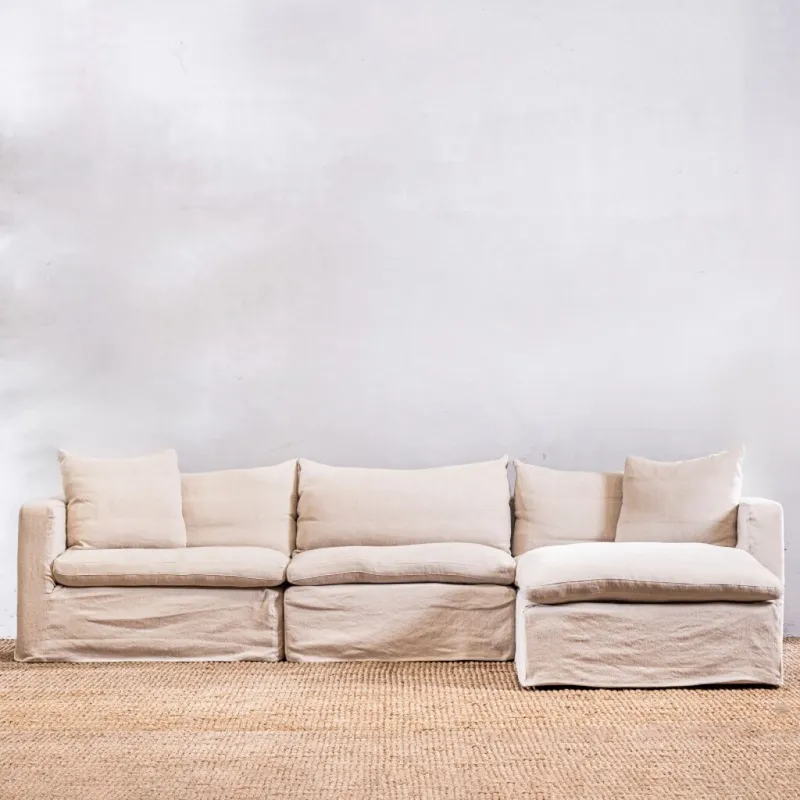 Sillón Modulado Olivo Crudo en Beige - Sillones y sofás, Uruguay | Aihaus