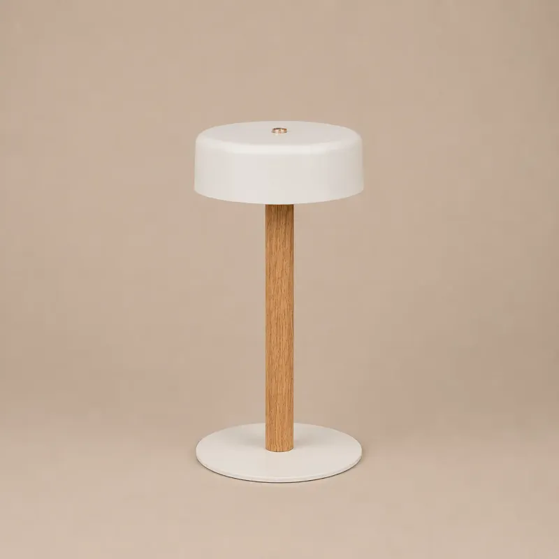 LÁMPARA MESA SKIVE en Blanco - Lámparas de mesa, Uruguay | HomeTouch