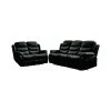 Juego De Living Reclinable 3+2 En Pu Comedor Negro Beverly en Negro - Escritorios y sillas de escritorio, Uruguay | Soy Hogar, vista 3