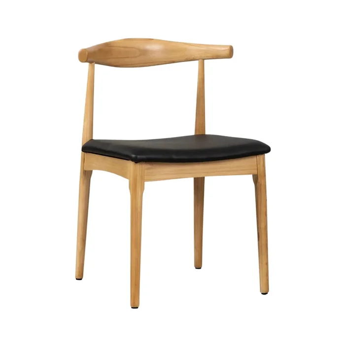 Silla de comedor de madera estilo escandinavo - Loria - Línea Serena en Madera natural - Sillas, Uruguay | Ecowood, vista 2