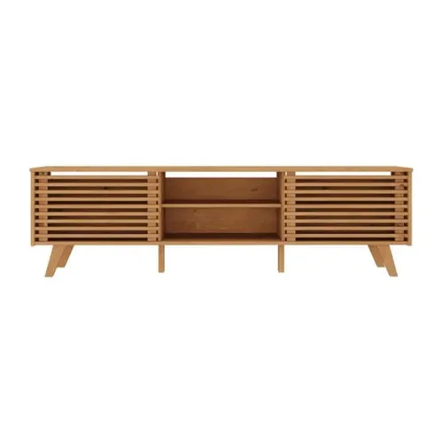 Rack Grecia 175 cm - Madera de Pino Natural - Muebles para TV, Uruguay | Berna home
