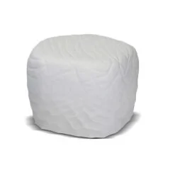 POUFF en Blanco - Butacas, banquetas y puffs, Uruguay | Vivai, vista 2