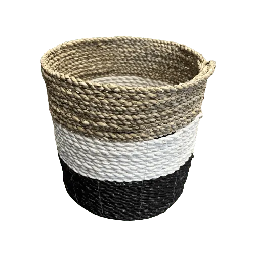 Cesto Rattan 3 colores P en Multicolor - Decoración, Uruguay | Camino a Casa