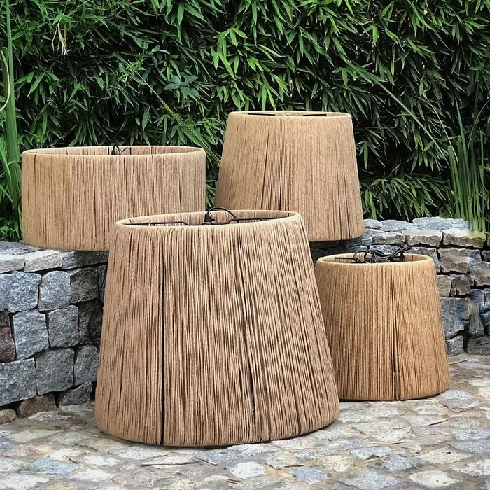Colgante Cónico Simple en hilo en Marrón - Lámparas colgantes, Uruguay | La Perla, vista 2