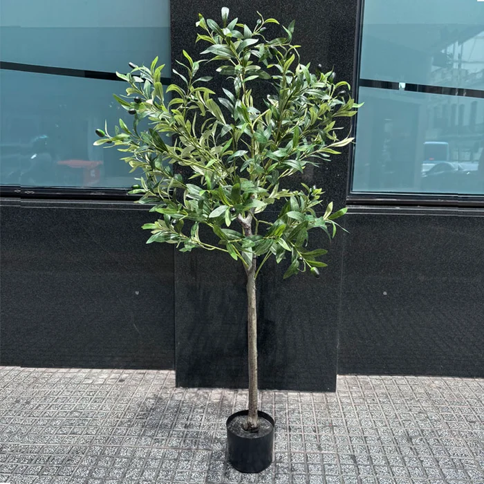 Olivo artificial 140cm en Negro - Macetas, Uruguay | Alta Gracia Deco, vista 2